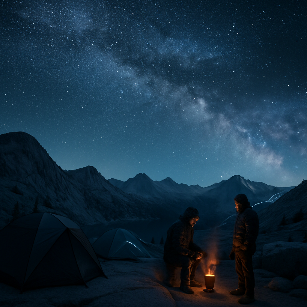 SierraHighCampStarryNight diamond painting