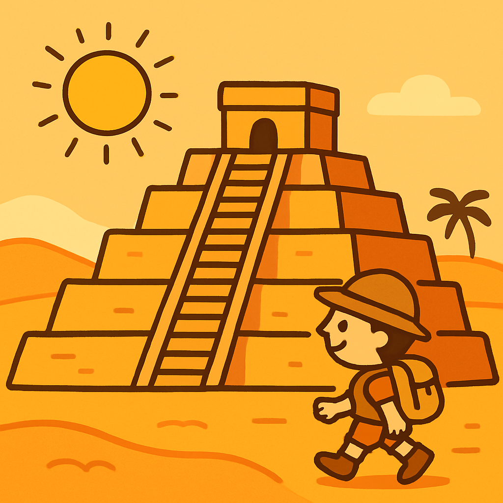 Pyramid Explorer diamonded painting kits