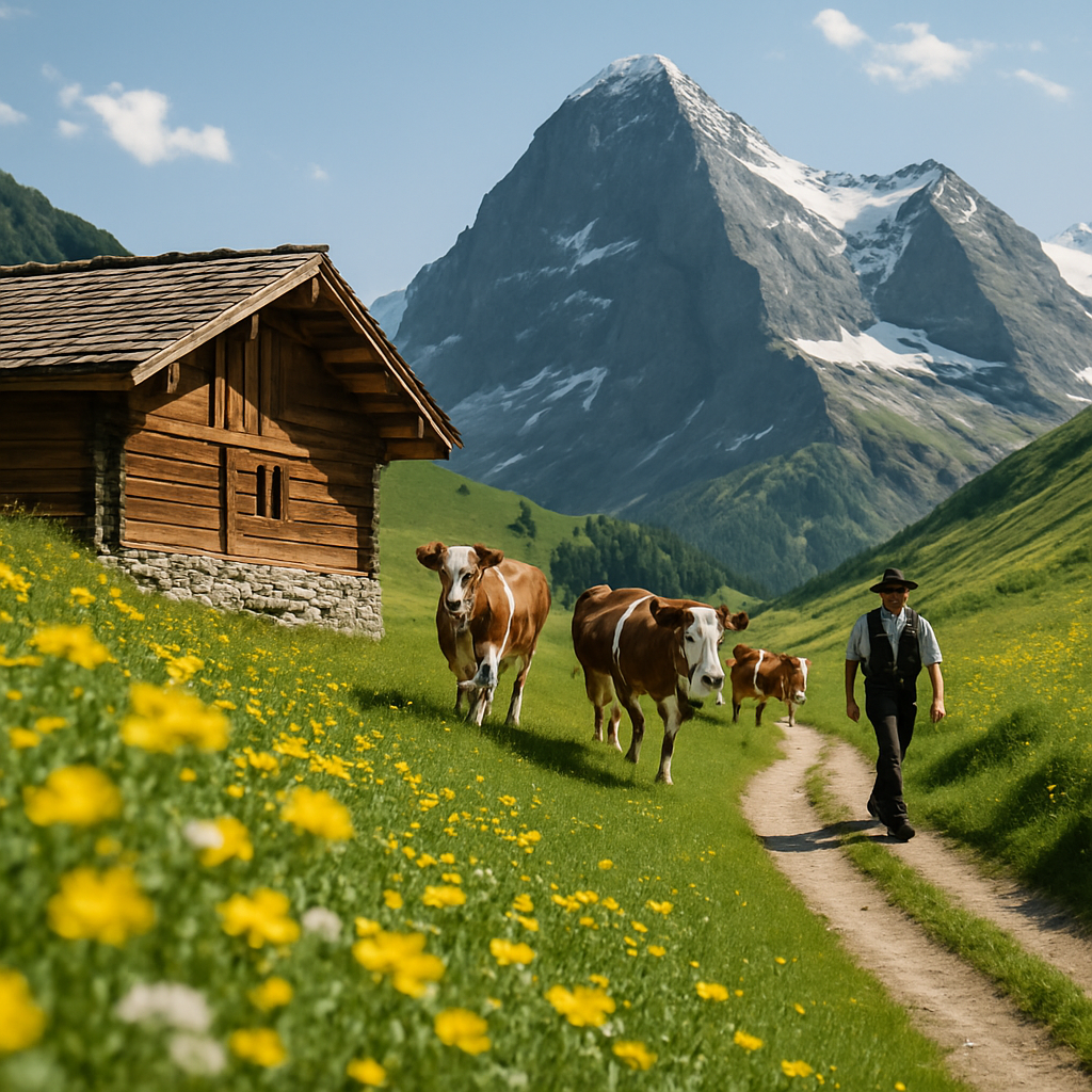 Swiss Meadow Chalet paint by color