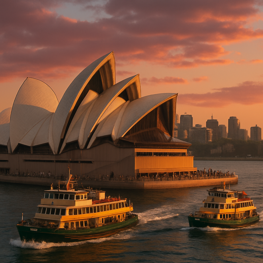 Sydney Opera House painting diamond kit