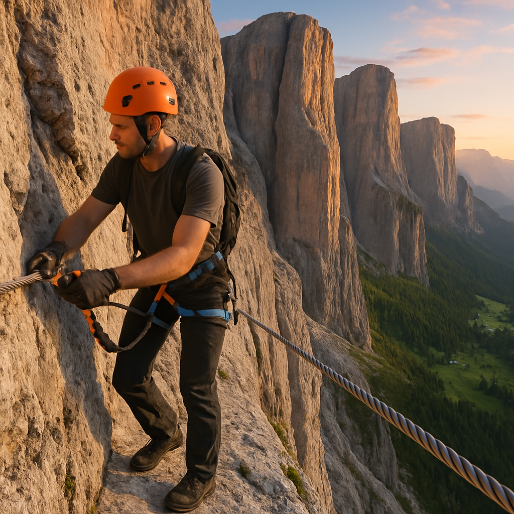 Dolomites Summer Via Ferrata painting diamond kit