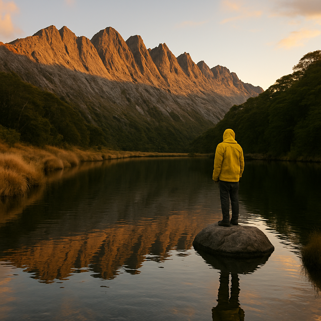 New Zealand Alpine Tarn diamonded painting kits