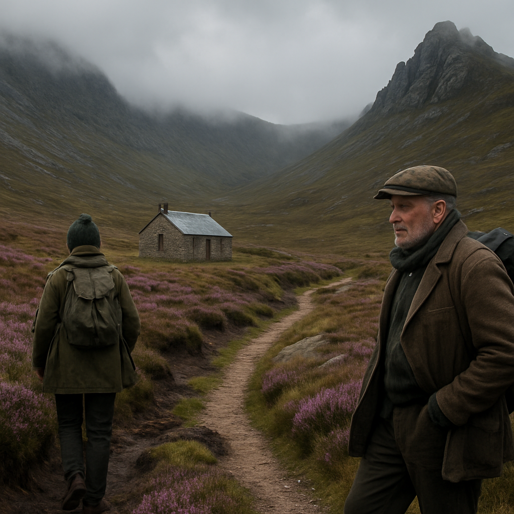 Scottish Munros Heather painting diamond kit