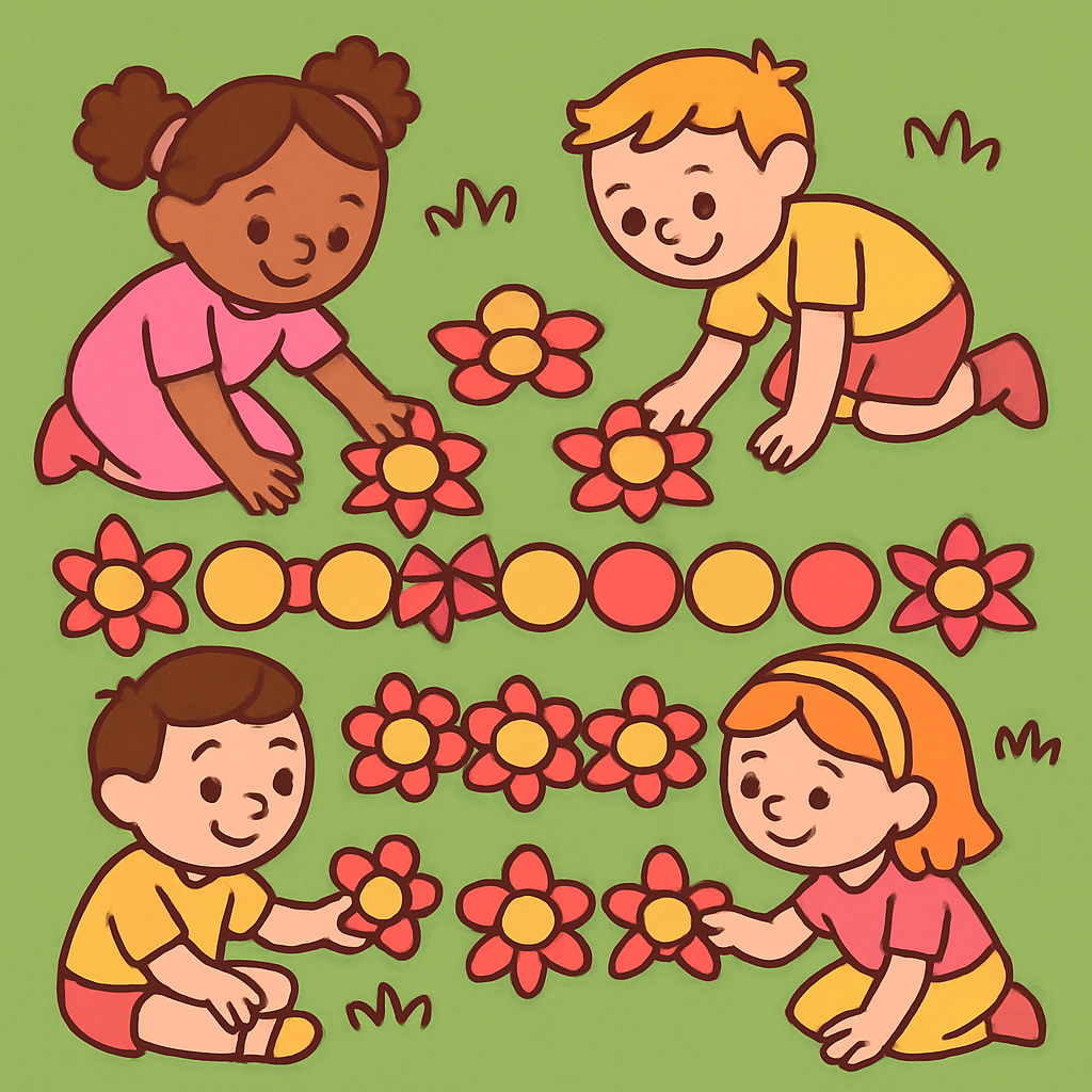 Math Garden Patterns paint by diamond