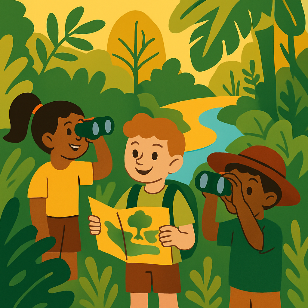 Rainforest Rangers Painting by diamonds kit