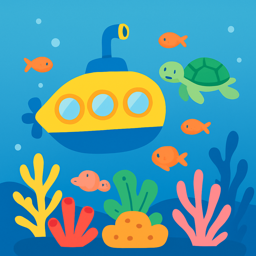 Underwater Ocean Exploration diamonded painting kits