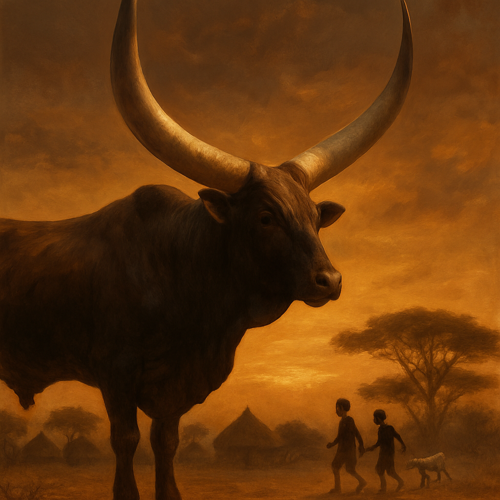 Ankole Watusi Cattle - East Africa Paint by diamonds kits