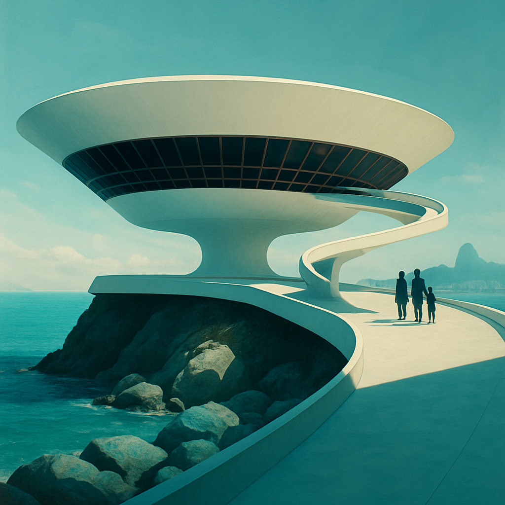 Niteroi Contemporary Art Museum painting diamond kit