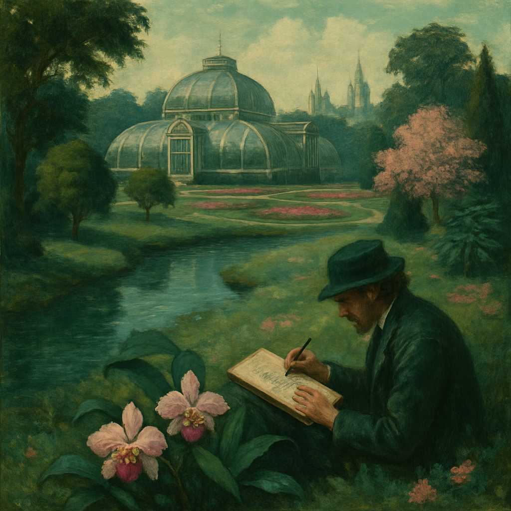 Royal Botanic Gardens Kew London DIY paint by diamonds