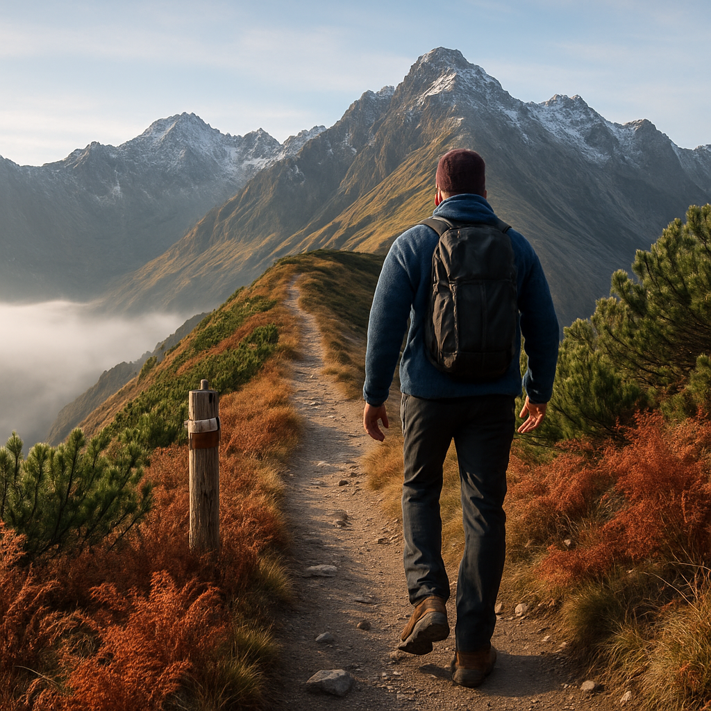 Tatra Mountains Autumn Trail diamond painting