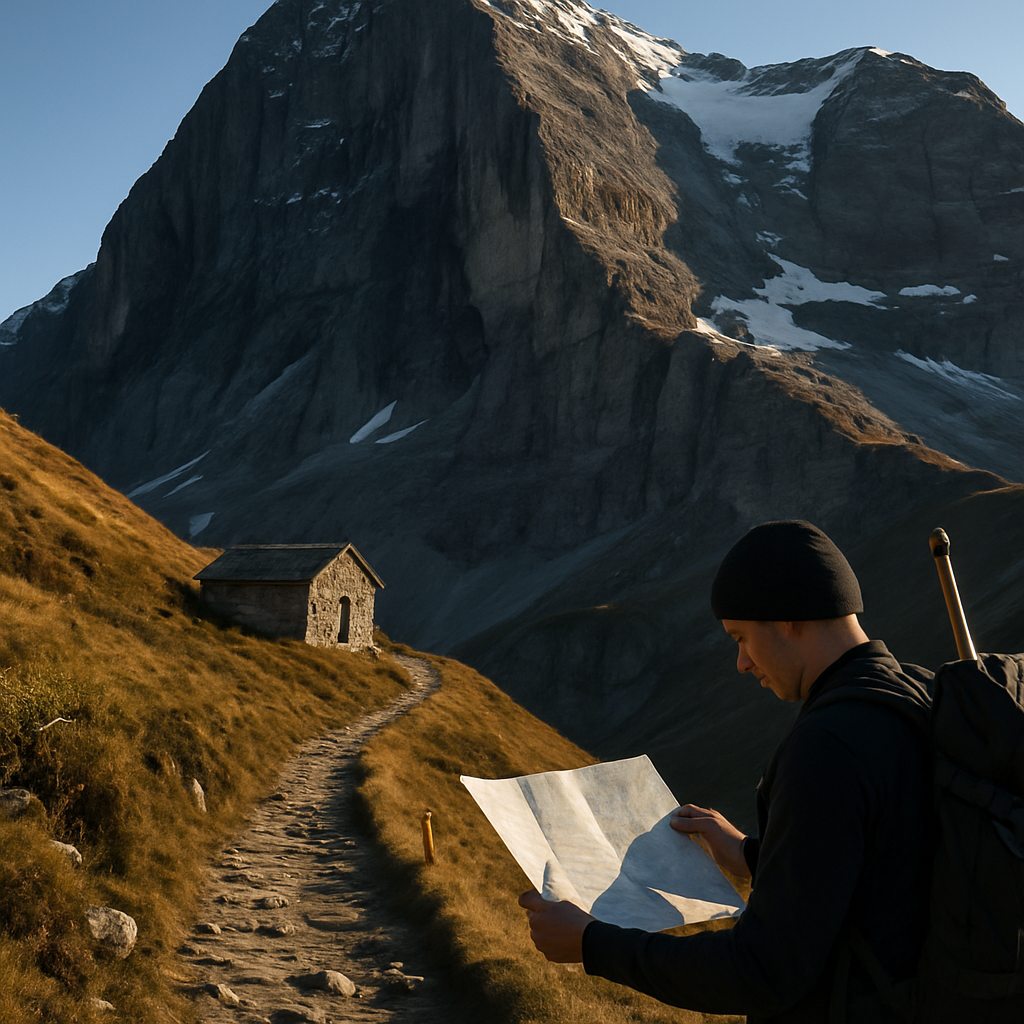 Eiger North Face Approach paint by diamonds