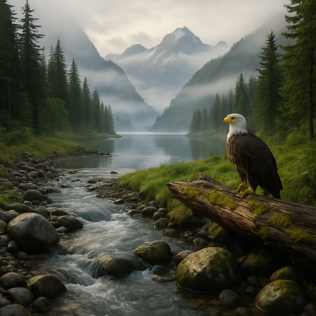 Alaskan Coastal Range Fog diamonded painting kits