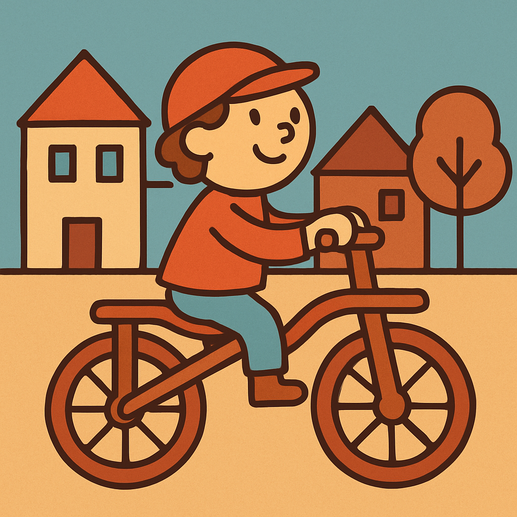 Bicycle Invention Moment diamond painting