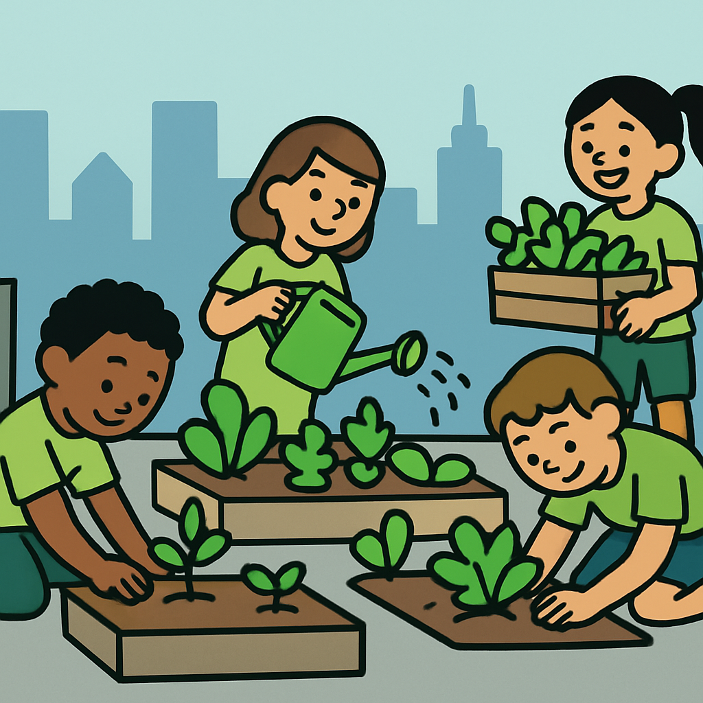 City Climate Action painting diamond kit