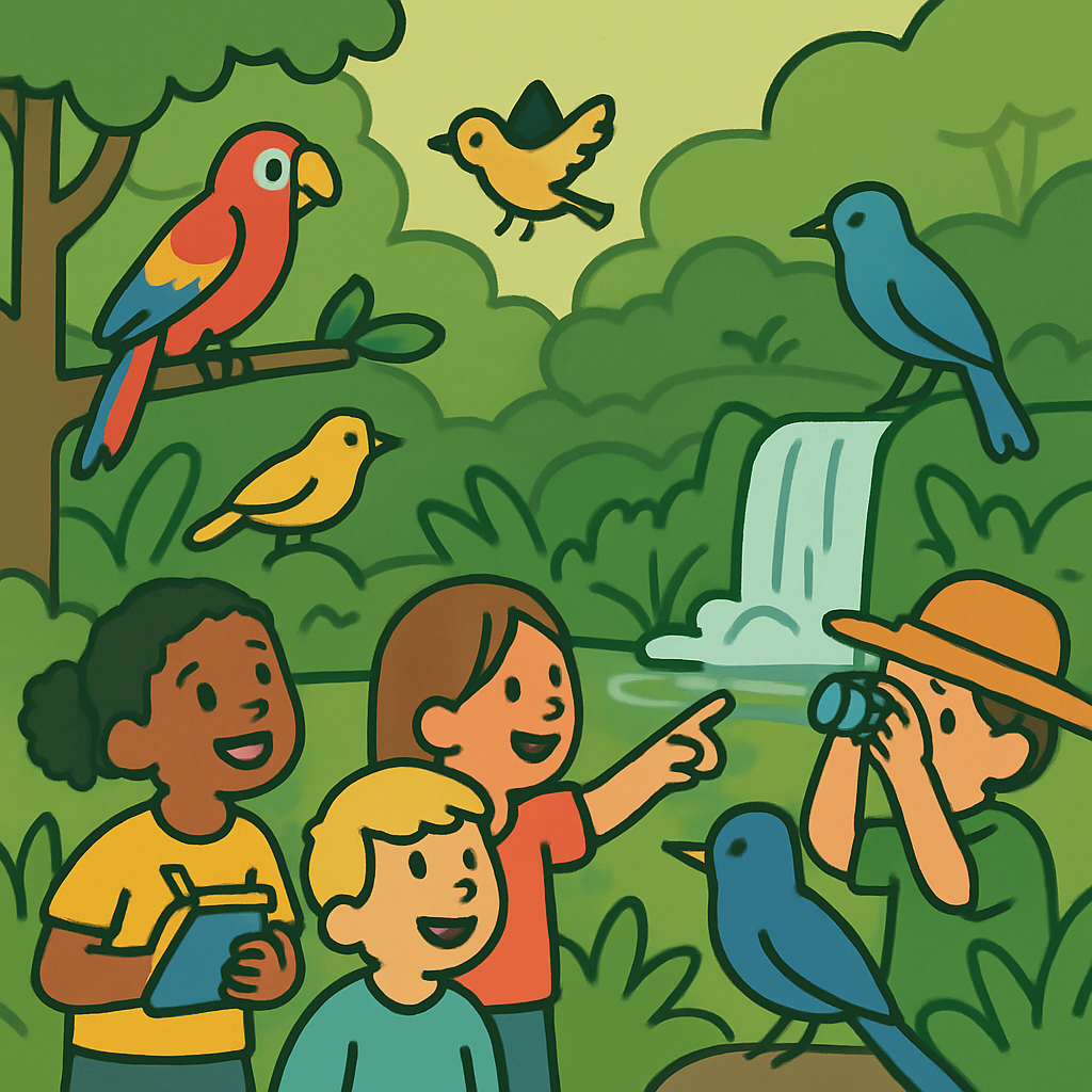 Rainforest Explorer Camp Paint by diamonds art