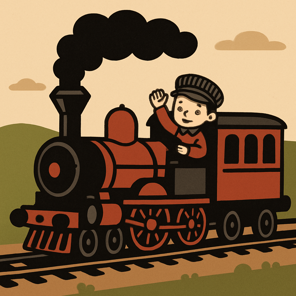 Historic Railway Adventure DIY paint by diamonds