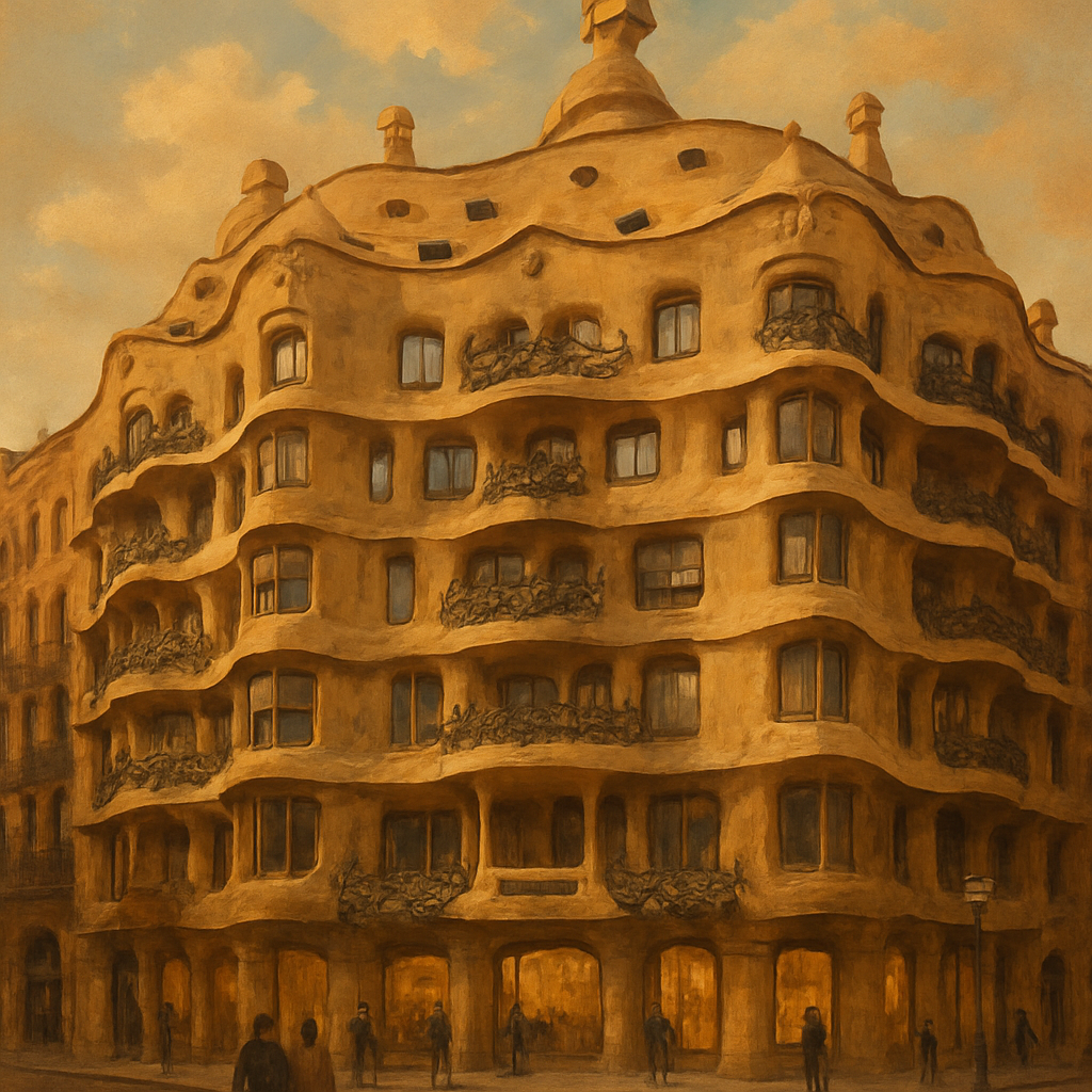 Casa Mila paint by color