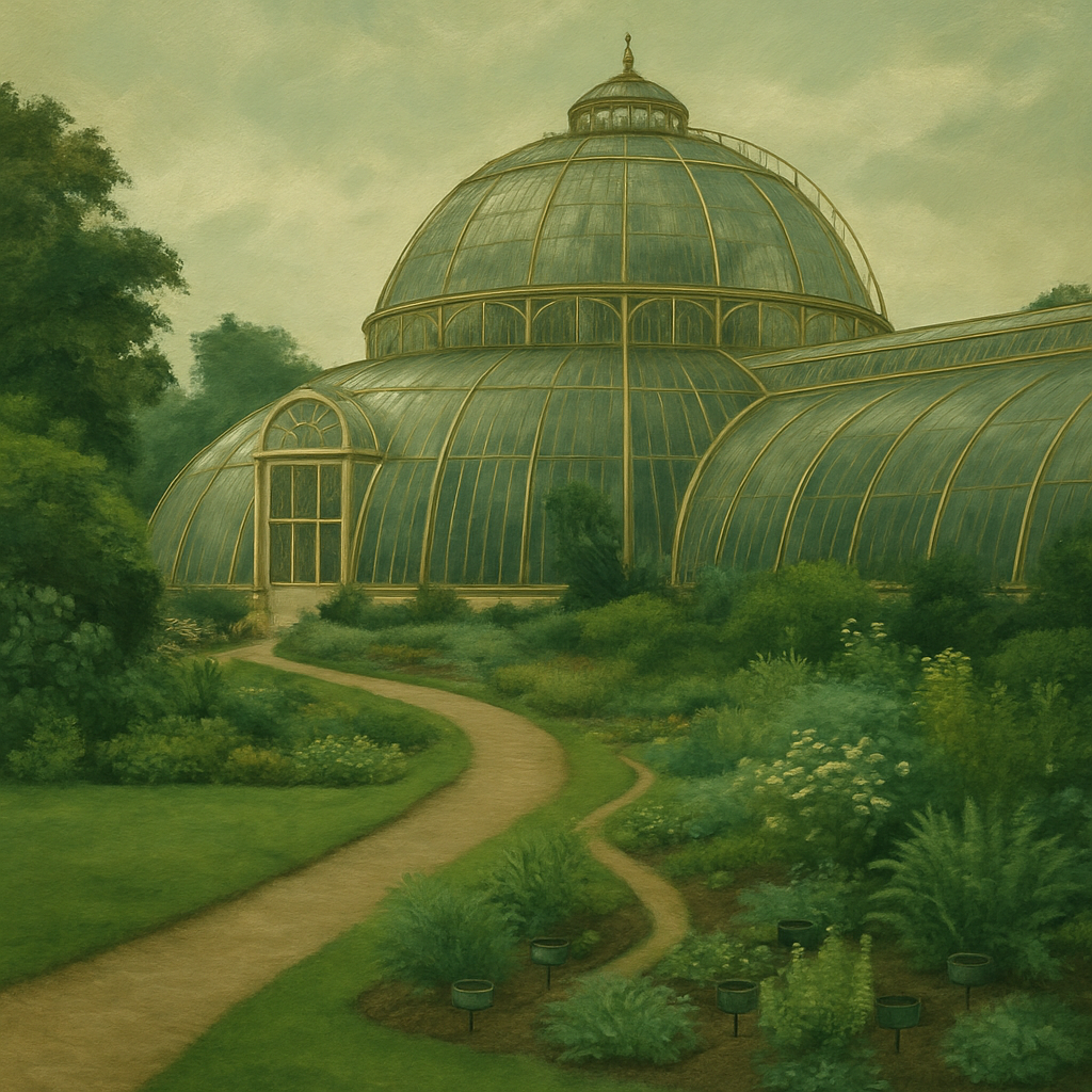 Royal Botanic Gardens Kew London United Kingdom diamond painting