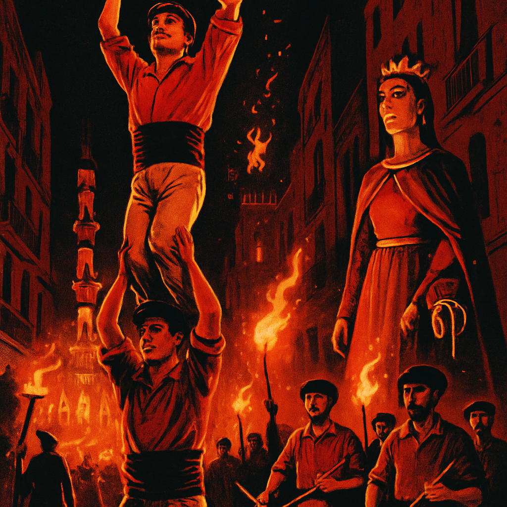 La Merce Barcelona Painting by diamonds kit