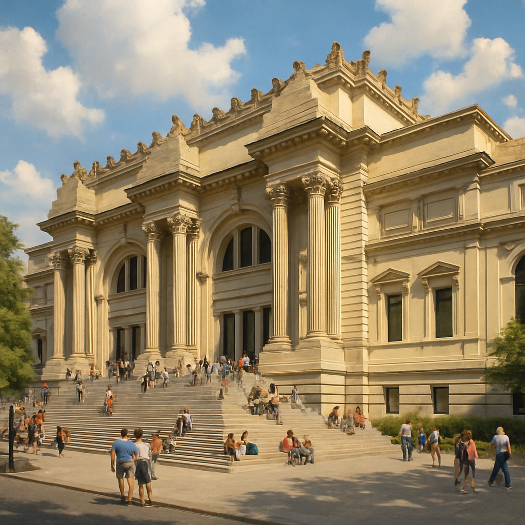 Metropolitan Museum New York USA Painting by diamonds kit