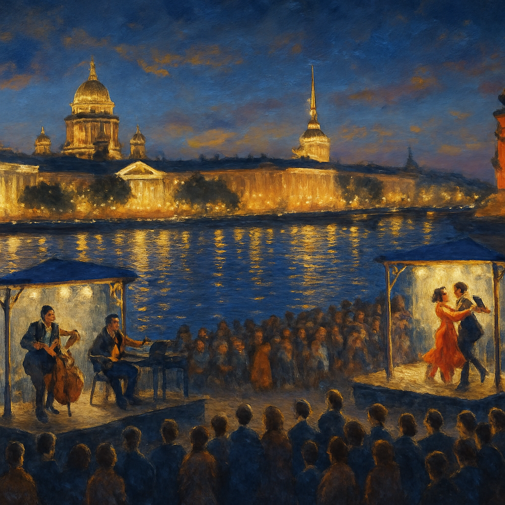 White Nights Festival Saint Petersburg Paint by diamonds kits
