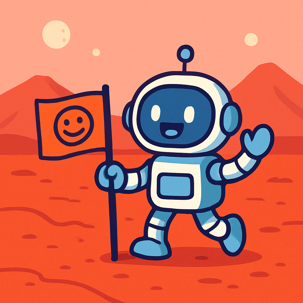 Robotic Explorer On Mars Painting by diamonds kit
