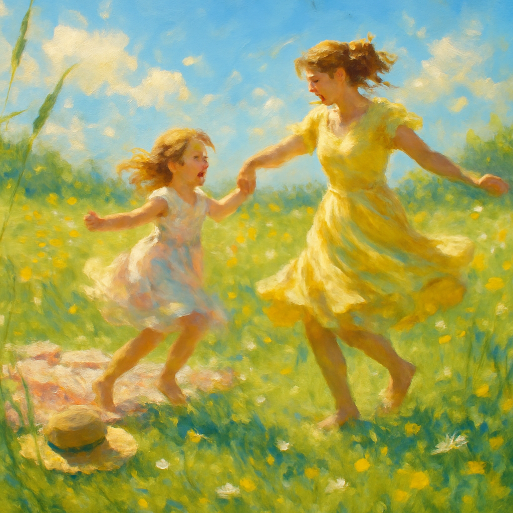 Meadow Ballet Of Tiny Hands And Big Smiles Paint by diamonds kits
