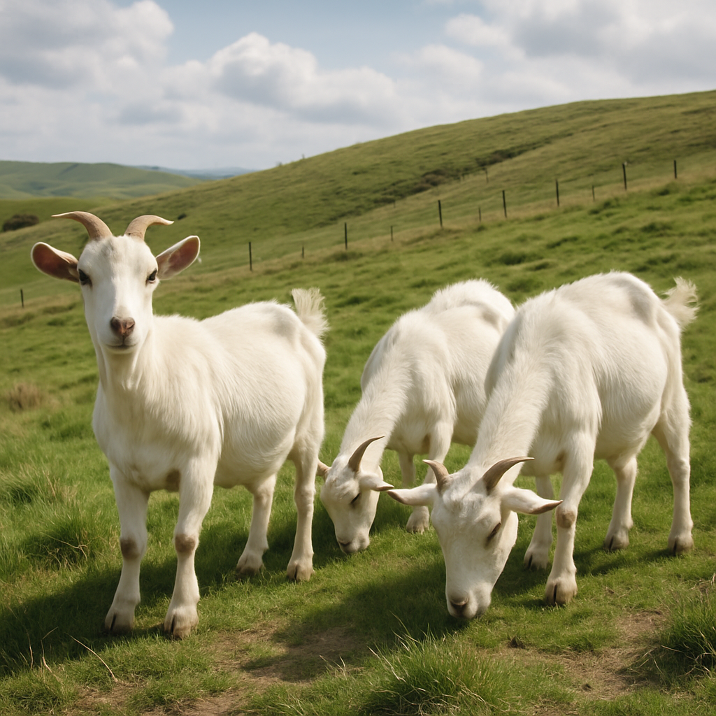 Kiko Goat painting diamond kit