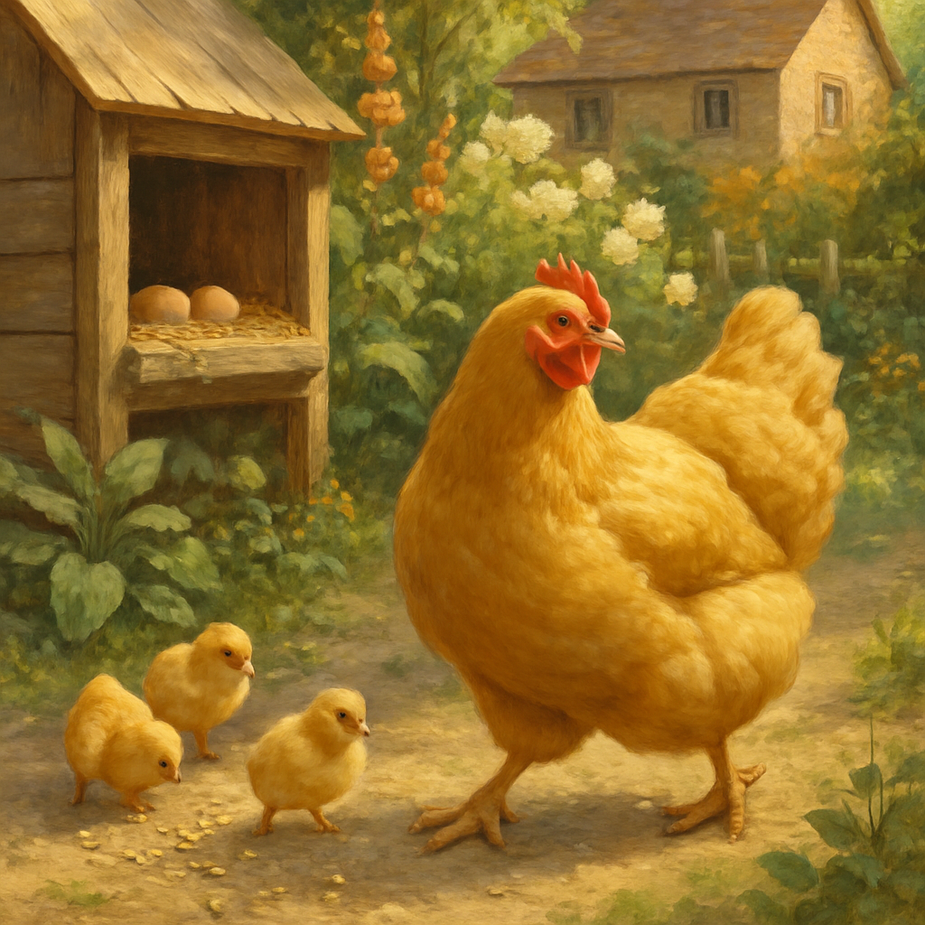 Orpington Chicken paint by color