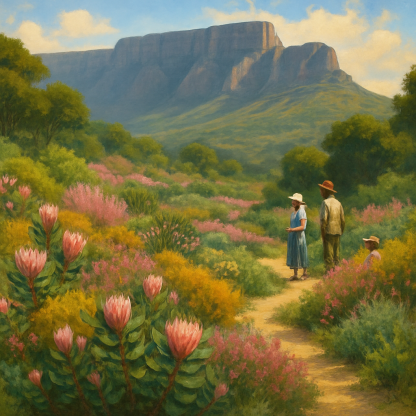 Kirstenbosch National Botanical Garden painting diamond kit