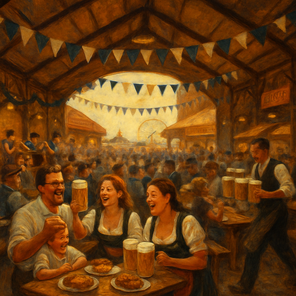 Oktoberfest Munich Celebration DIY paint by diamonds