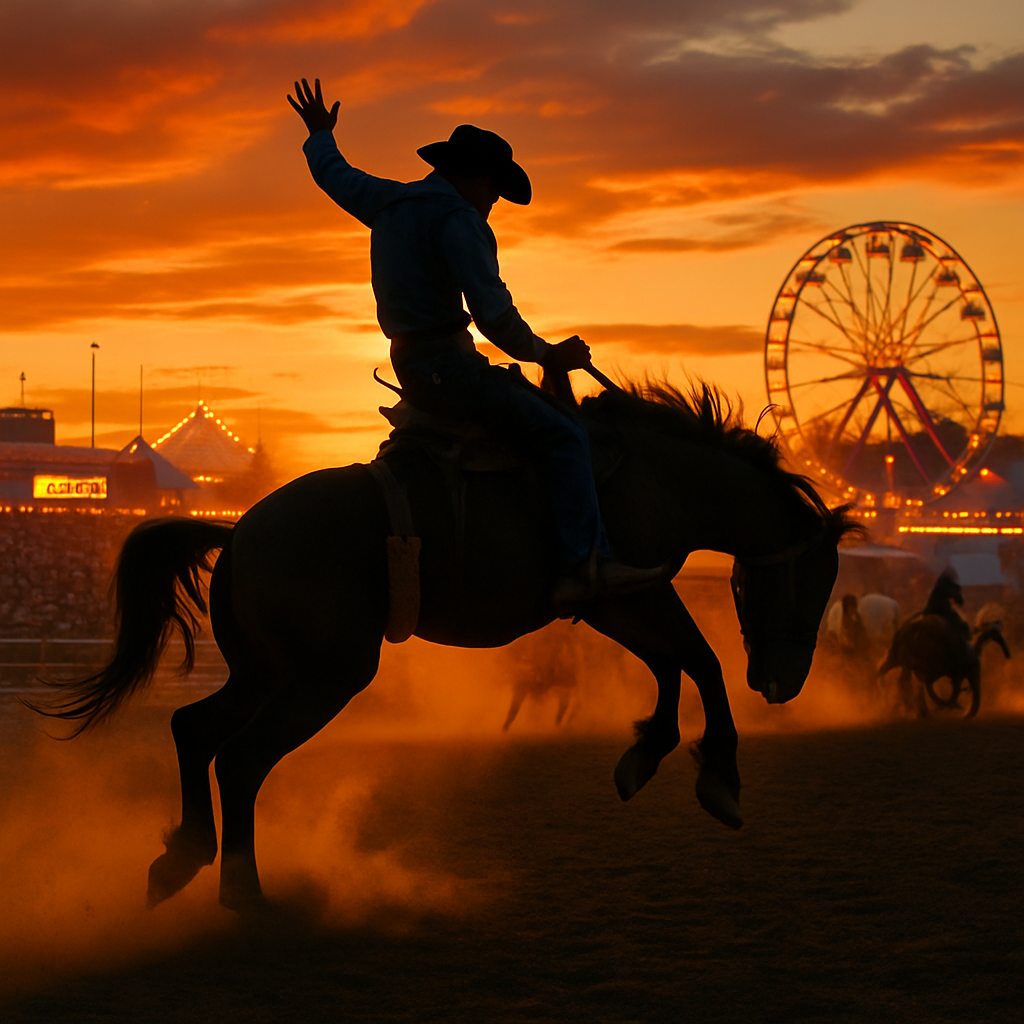 Calgary Stampede Rodeo And Exhibition Paint by diamonds kits