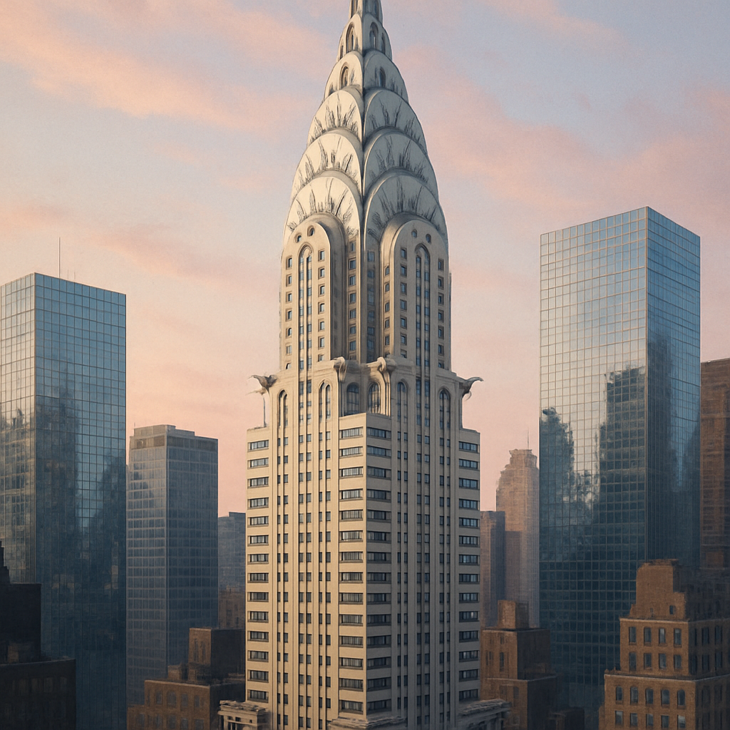 Chrysler Building New York United States paint by diamond