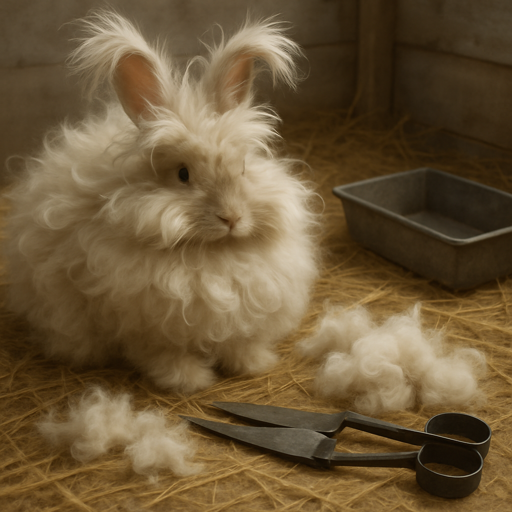 English Angora Rabbit Turkey Painting by diamonds kit