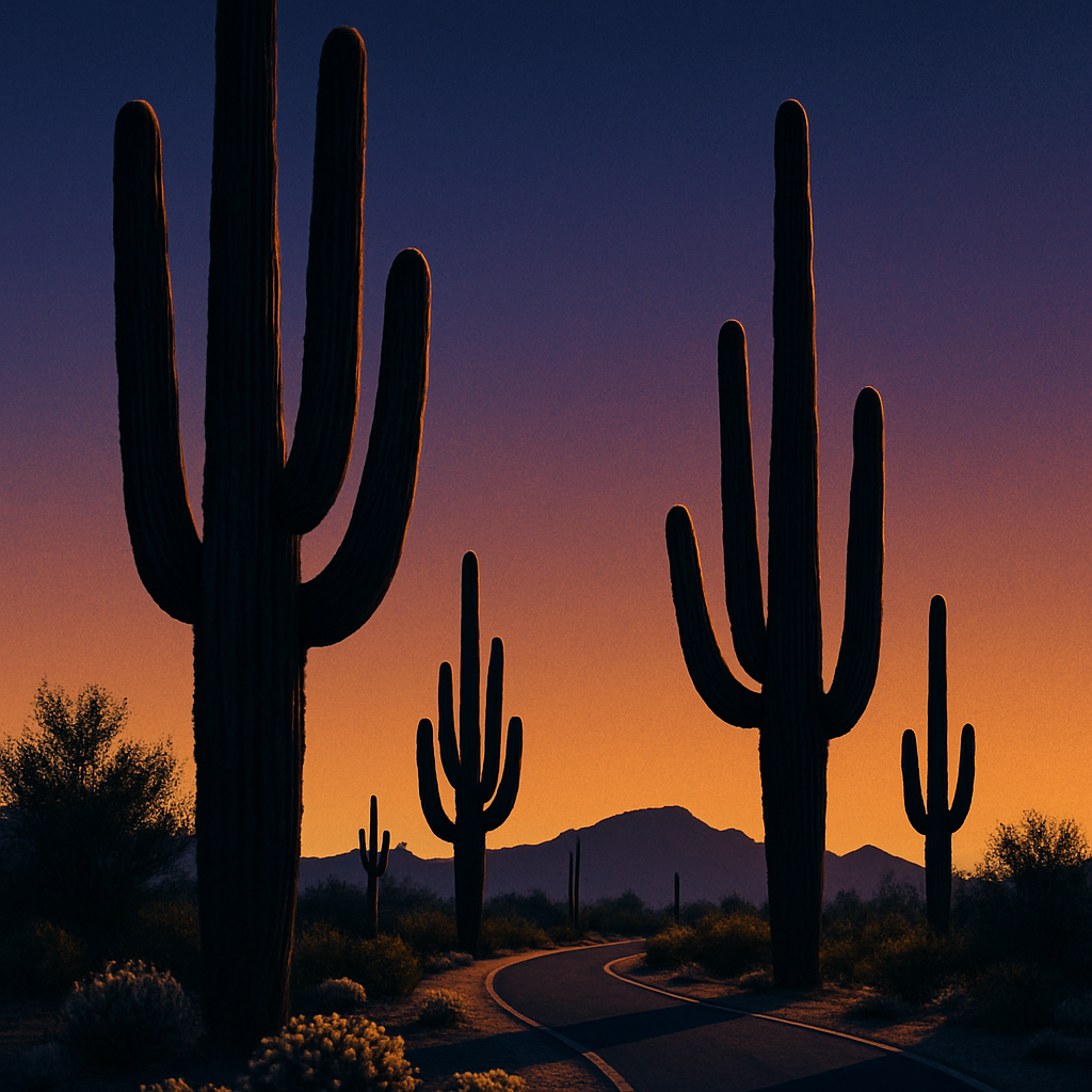 Saguaro Carnegiea Gigantea diamonded painting kits