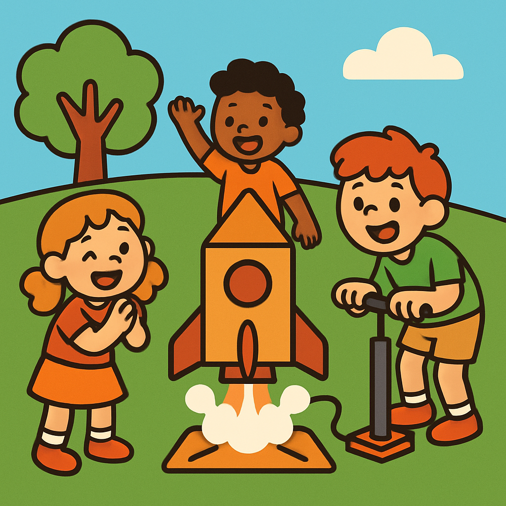 Rocket Garden Playdate diamonded painting kits