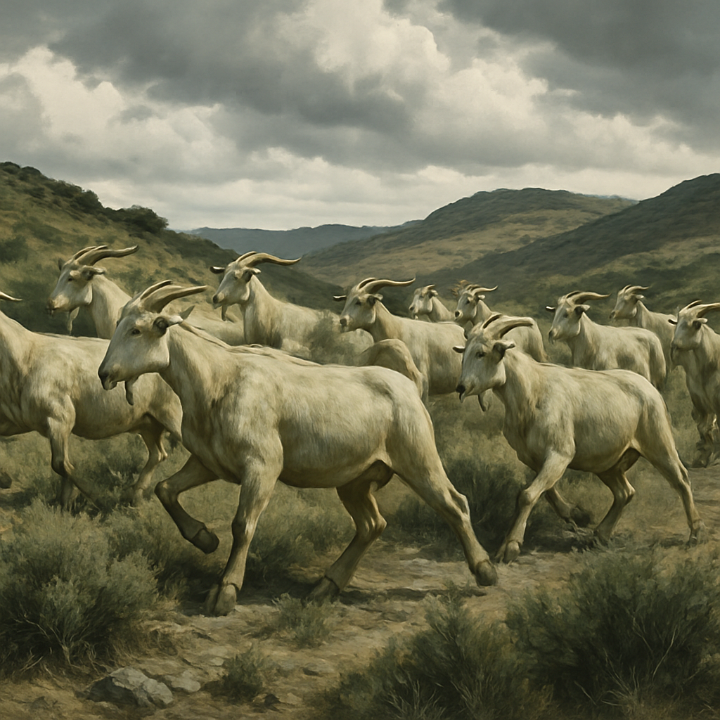 Kiko Goat - New Zealand Paint by diamonds kits