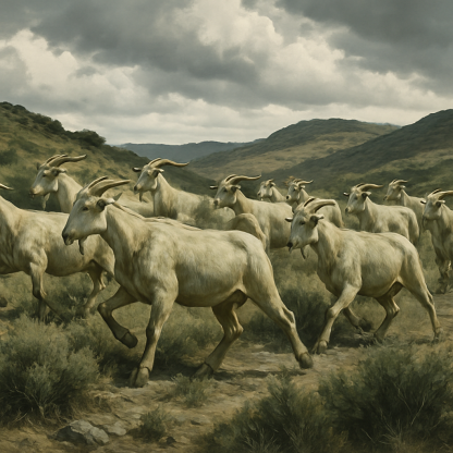 Kiko Goat - New Zealand Paint by diamonds kits