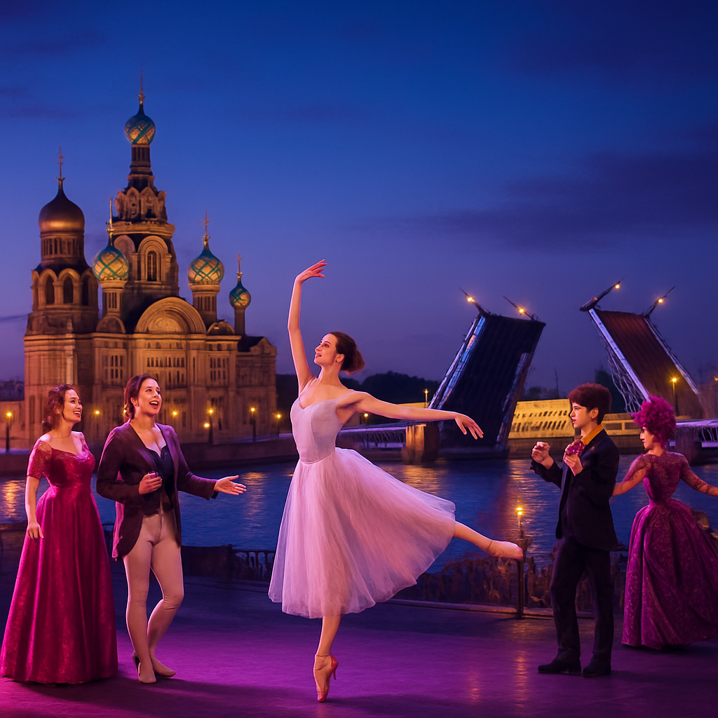 White Nights Festival Paint by diamonds kits