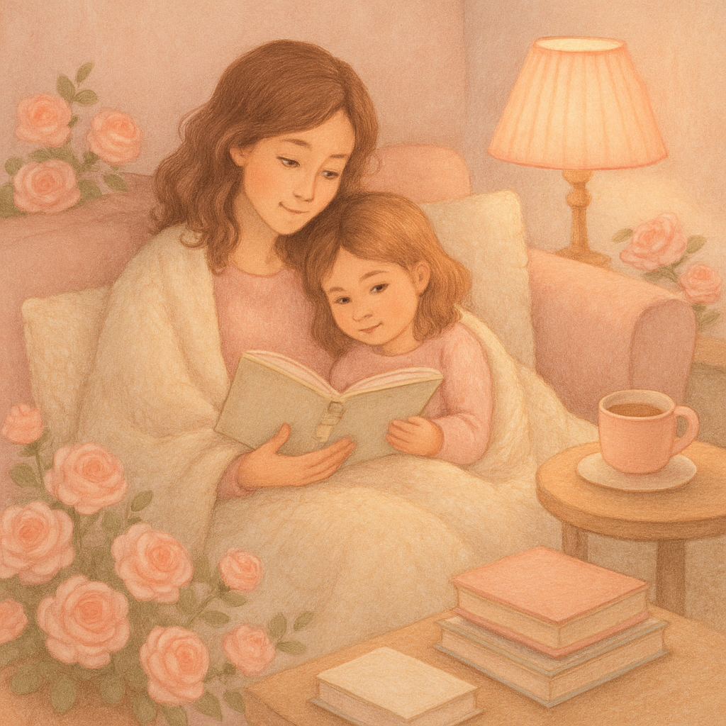 Whispers Of Love In The Rose Reading Nook Paint by diamonds kits