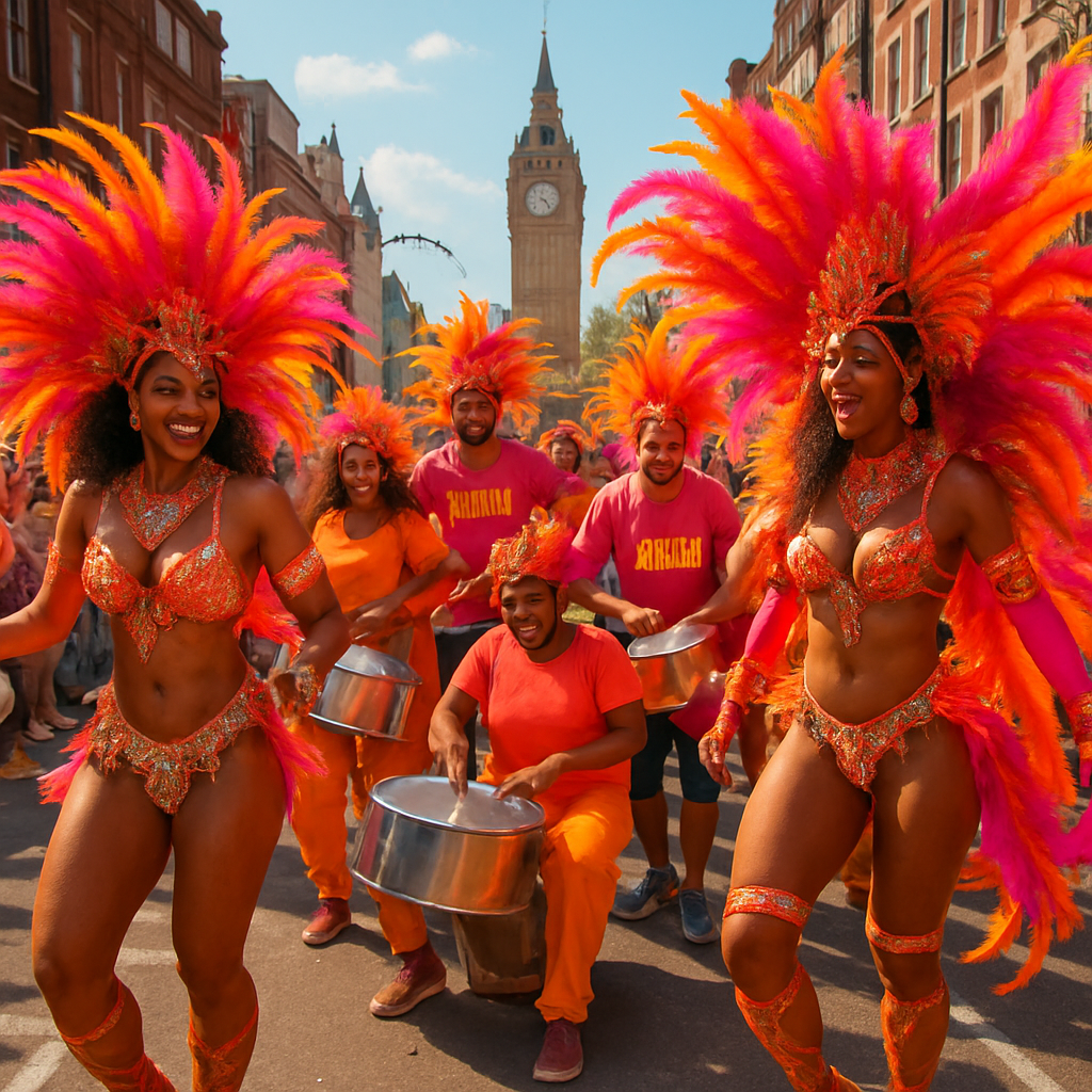Notting Hill Carnival paint by diamond
