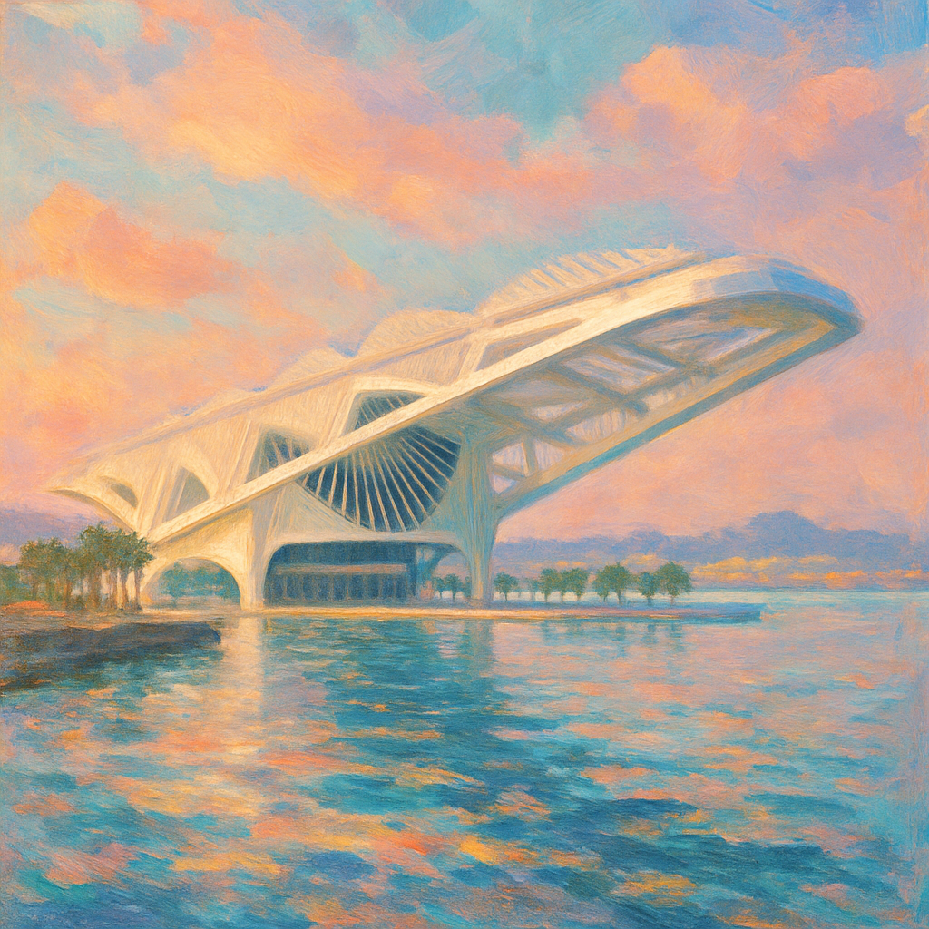 Museum Of Tomorrow Rio De Janeiro Paint by diamonds kits