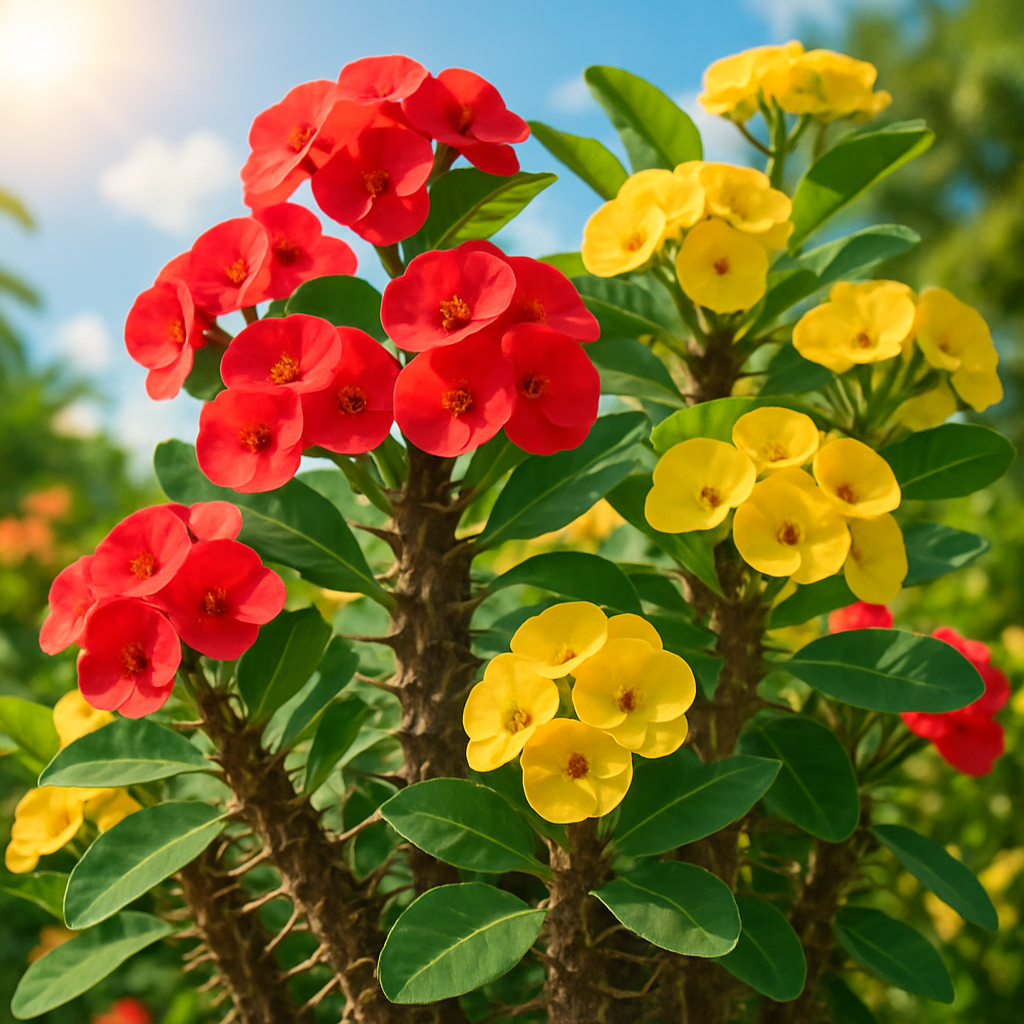 Euphorbia Milii diamond painting