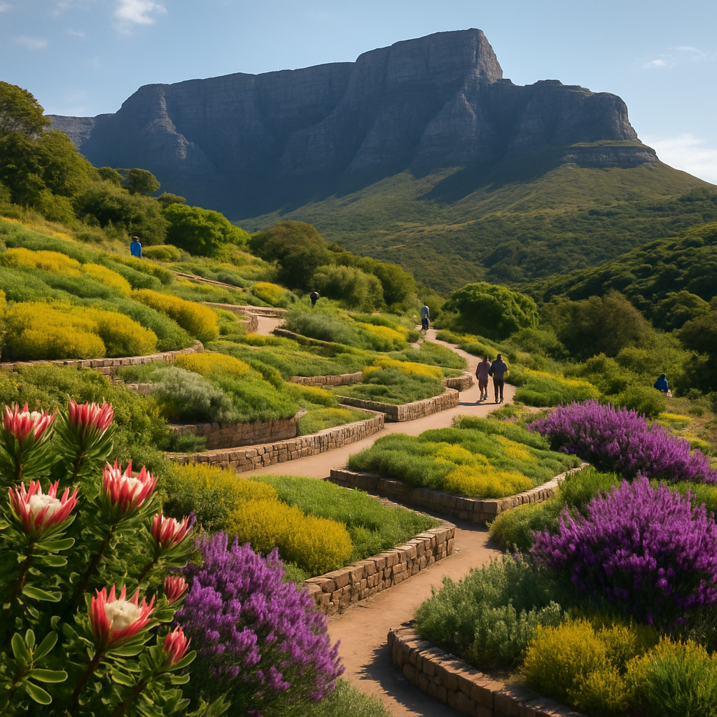 Kirstenbosch National Botanical Garden South Africa diamond painting
