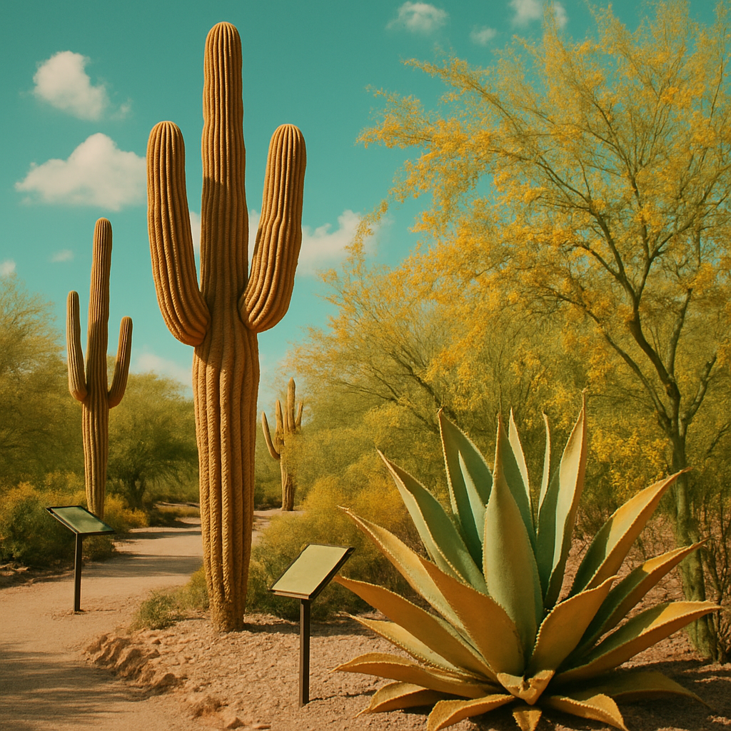 Desert Botanical Garden Phoenix USA Paint by diamonds art
