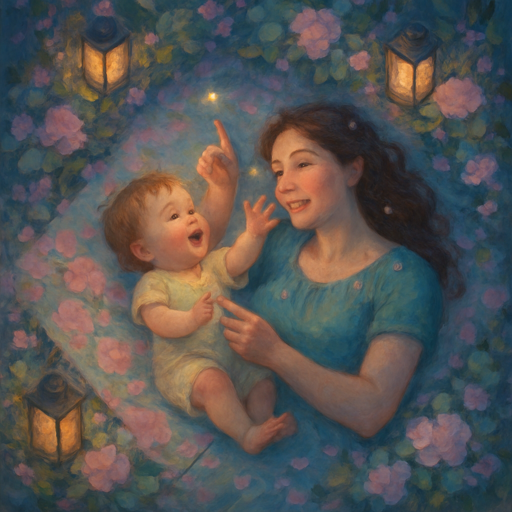Garden Constellations And Tiny Fingers diamonded painting kits