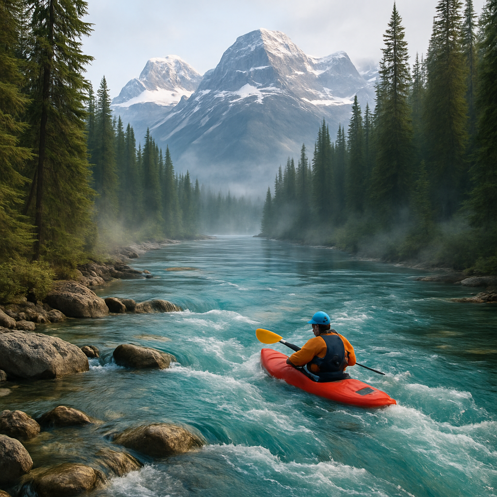 Glacial River In The Canadian Rockies paint by diamonds