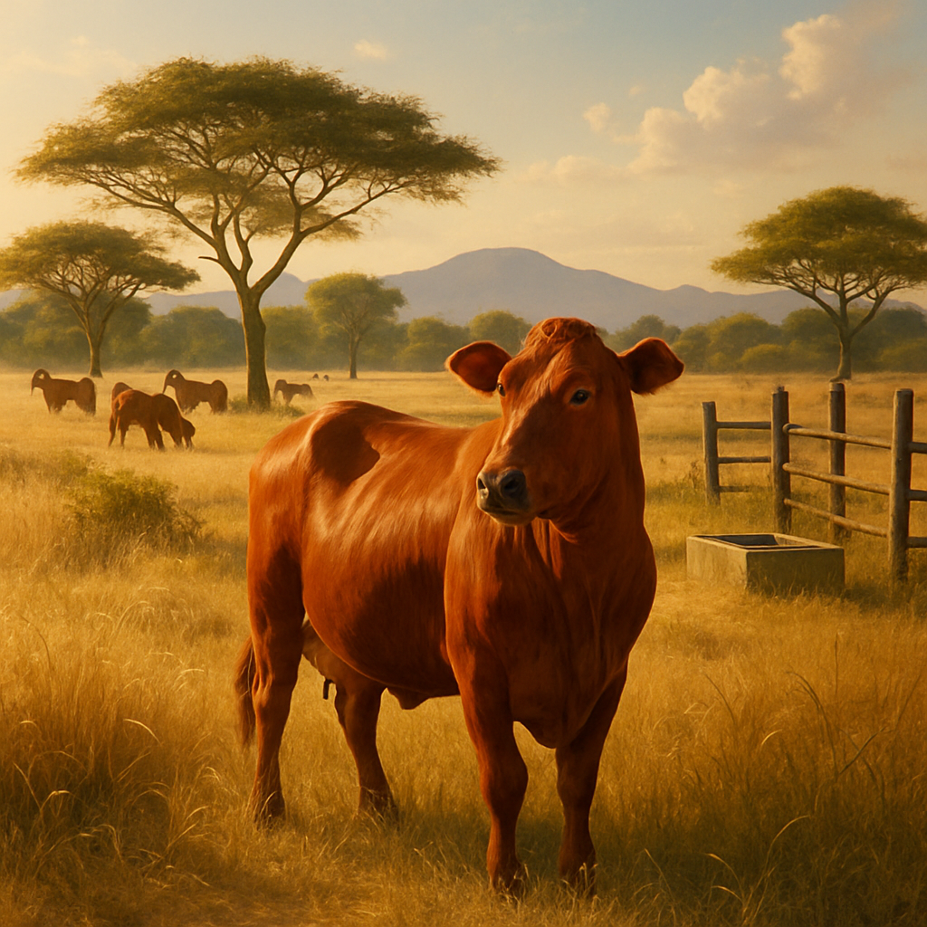 Romosinuano Cattle - Colombia painting diamond kit