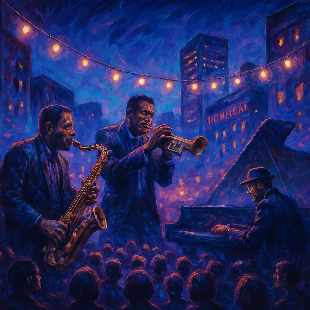 Montreal Jazz Festival painting diamond kit