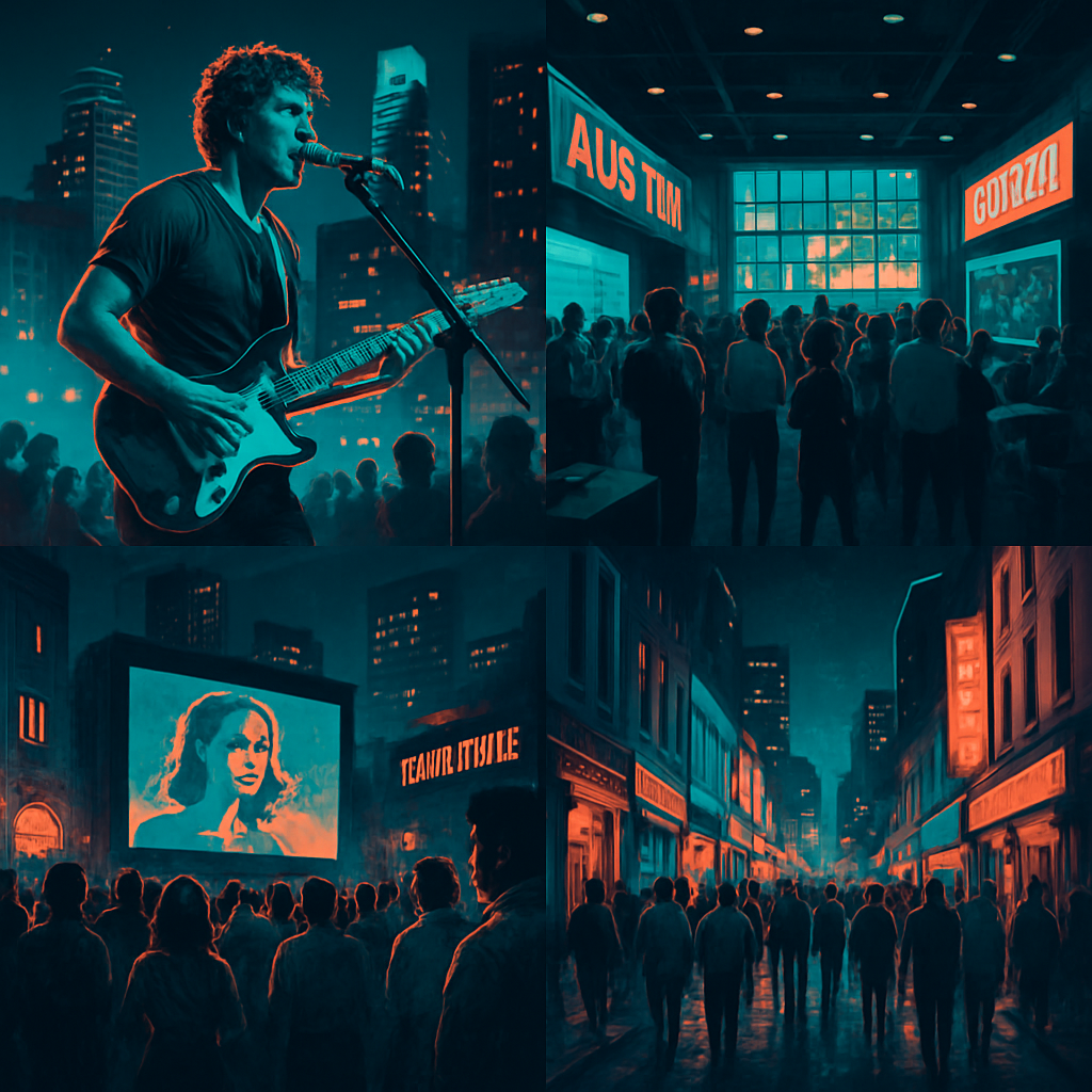 South By Southwest Creative Festival Paint by diamonds art